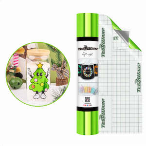 Mirror Chrome Lime Green Adhesive Vinyl