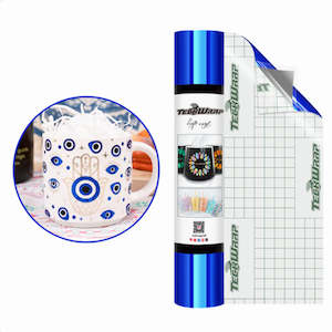 Mirror Chrome Blue Adhesive Vinyl