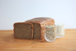 Bread: Dark Rye Sourdough Bread