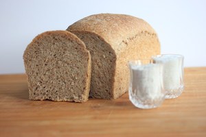 Bread: Wholemeal Wheat Loaf Sourdough