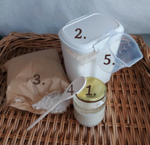 Sourdough Starter Kit White Wheat