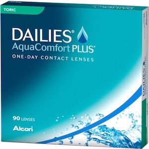 Dailies Aquacomfort Plus Toric 6 Months Supply