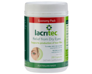 Lacritec Dry Eye Supplement 200 Pack