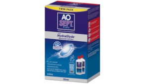 Alcon AO Sept Plus Hydraglyde Twin Pack