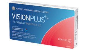 Biofinity Energys Clinical Equivalent: CooperVision VisionPlus+ Flexiwear Monthly 2.0 6 Pack