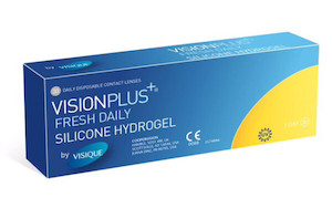 Clariti 1 Day Clinical Equivalent: CooperVision VisionPlus+ Fresh Daily 30 Pack