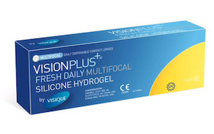 Clariti 1 Day Multifocal Clinical Equivalent: CooperVision VisionPlus+ Fresh Dai…