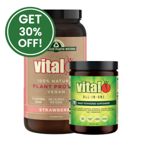 Vital Smoothie Essentials Bundle - Strawberry