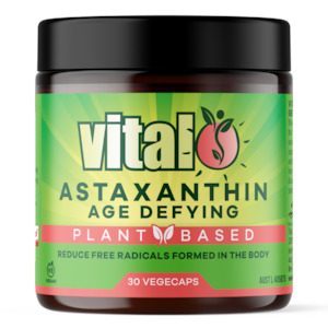 Vital Astaxanthin Age Defying 30 Vegecaps