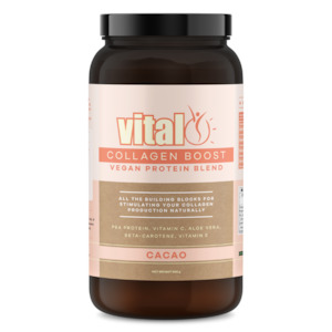 Products: Vital Collagen Boost Vegan Protein Blend 500gm