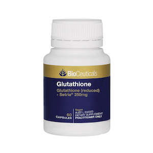 Health supplement: BioCeuticals Glutathione 60 Capsules