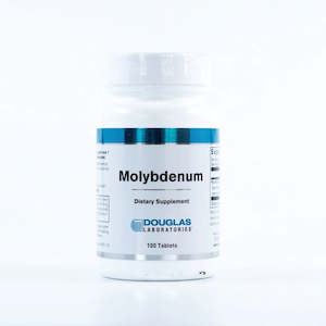 Health supplement: Douglas Laboratories Molybdenum 100 tablets