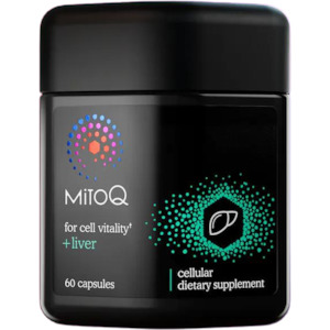 Health supplement: MitoQ Liver 5mg 60 caps