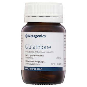 Health supplement: Metagenics Glutathione 30 Caps