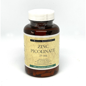 Metabolic Maintenance Zinc Picolinate 25mg 100 Caps