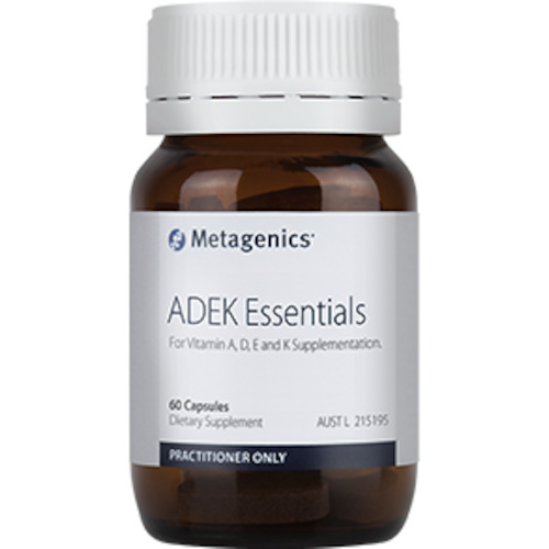 Health supplement: Metagenics ADEK Essentials 60 Capsules