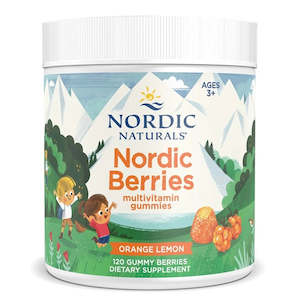 Nordic Naturals Nordic Berries 120 Gummies - Citrus