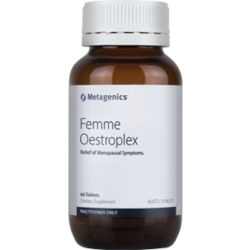 Health supplement: Metagenics Femme Oestroplex 60 tablet ** DISCONTINUED** O-LIFT IS THE REPLACEMENT