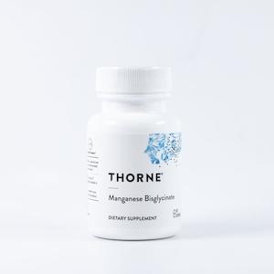 Health supplement: Thorne Manganese Bisglycinate 60 Caps *DISCONTINUED*