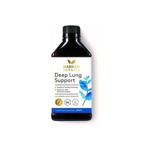 Health supplement: Harker Herbal Deep Lung Support