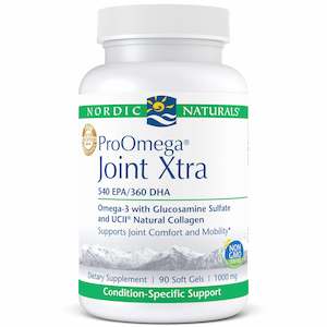 Health supplement: Nordic Naturals ProOmega Joint Xtra Unflavoured 90 soft gels