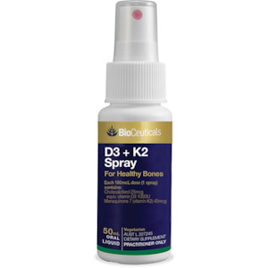 Health supplement: Bioceuticals Vitamin D3 & K2 Spray 50ml