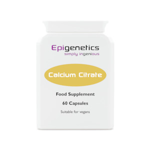 Epigenetics Calcium Citrate 60 Caps