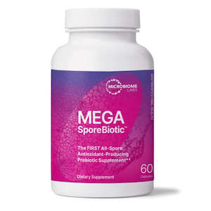 Health supplement: Microbiome Labs MEGA sporebiotic 60 Caps