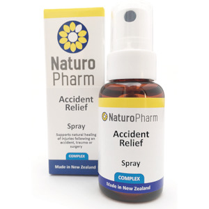 Health supplement: Naturo Pharm Accident Relief Spray 25ml