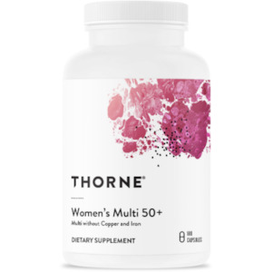 Health supplement: Thorne Women’s Multi 50+ 180 Capsules