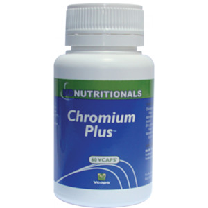 Health supplement: MD Nutritionals Chromium Plus 60 Caps