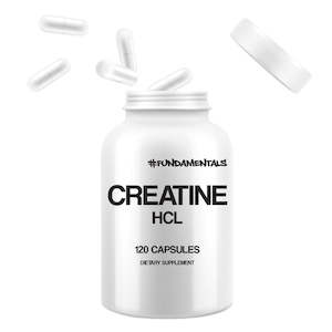 #Fundamentals Creatine HCL 120 Caps