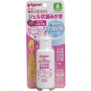 Pigeon Baby Toothpaste Gel 40ml - Strawberry flavor