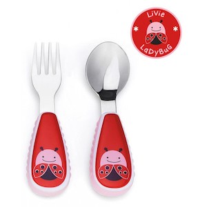 In-store retail support services: Skip Hop Zoo Utensil Set - Ladybug