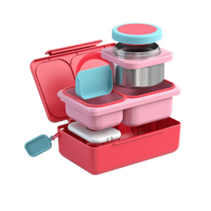 OmieBox UP Lunch Box - Cherry Pink