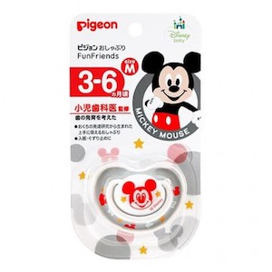 In-store retail support services: Pigeon Calming Sooter 3-6 months+ (Mickey)