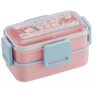 Skater Little Twin Stars Lunch Box 230ml+370ml