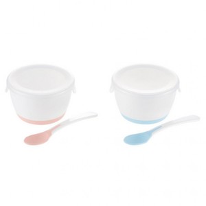 Richell Baby Food Cup with Lid and Spoon