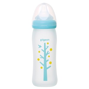 In-store retail support services: Pigeon Limited Edition Silicon Baby Nursing Bottle with M Teat 240ml - Tree