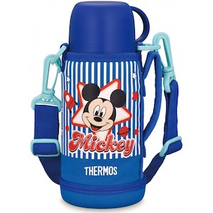 Thermos Vacuum Insulated 2 Way Bottle 600ml (Mickey)