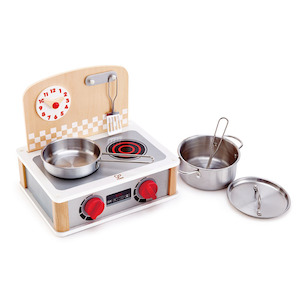 Hape 2-In-1 Kitchen & Grill Set