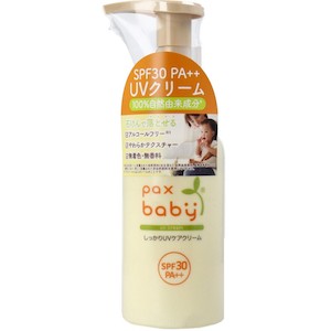 In-store retail support services: Pax Baby Moisturizing UV Cream SPF30+ 90g