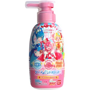 In-store retail support services: Bandai Kids Shampoo 300mL (Pretty Cure) 3yr+