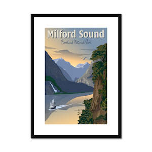 Creative art: Milford Sound Framed & Mounted Print