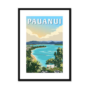 Pauanui Framed & Mounted Print