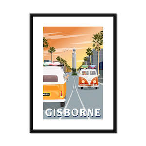 Gisborne Sunrise Framed & Mounted Print