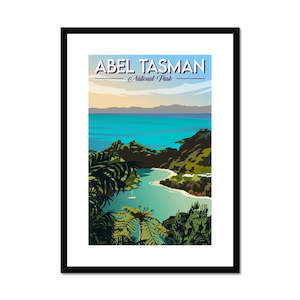 Abel Tasman National Park Framed & Mounted Print