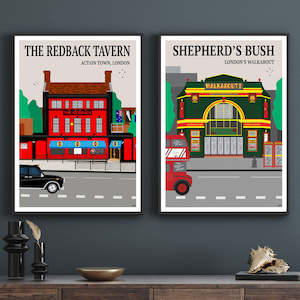 The London Pub Duo - Shepherds Bush Walkabout and The Redback Tavern