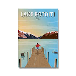 Creative art: Lake Rotoiti, Nelson Canvas