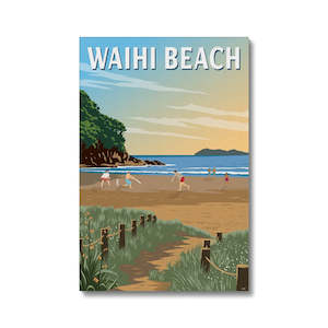 Creative art: Waihi Beach, NZ Canvas